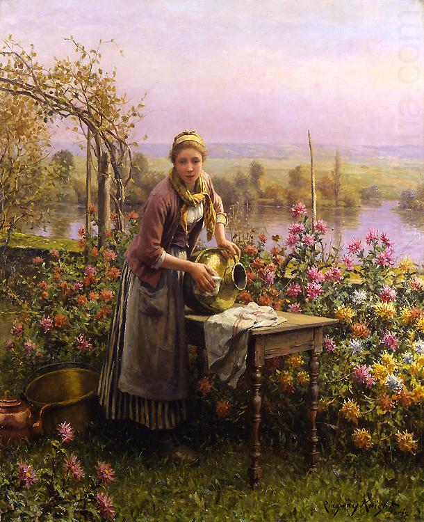 Polishing the Urn, Daniel Ridgeway Knight